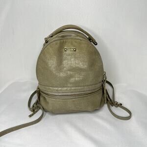 Joe’s Jeans Mini Backpack Gold